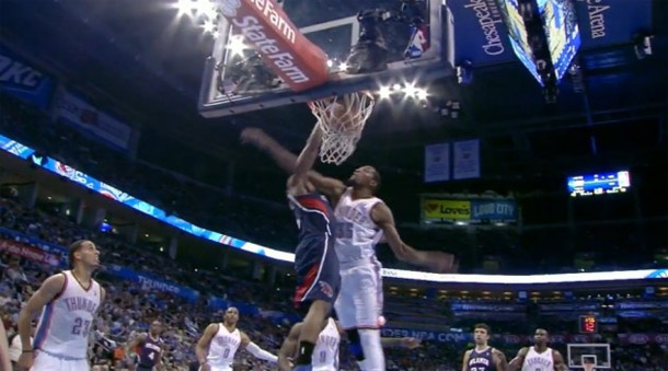 Video: Jeff Teague Posterizes Kevin Durant
