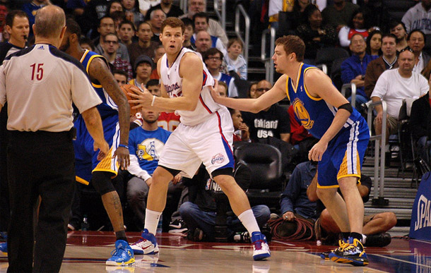 David Lee to Blake Griffin: “Stop Flopping!”