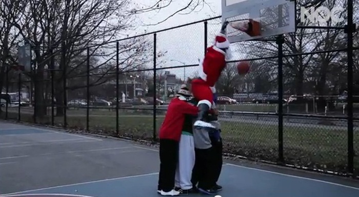 Watch: The 12 Dunks Of Christmas