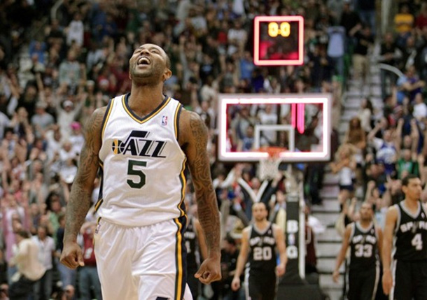 Jazz’ Mo Williams Drains Game Winner On Spurs (Video)