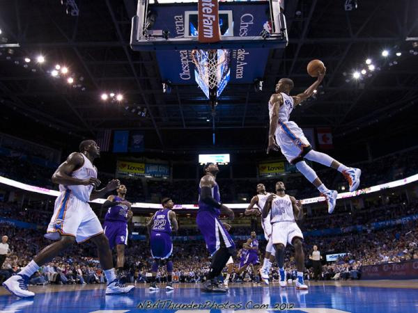 Russell Westbrook Thinking About Participating in the Dunk Contest