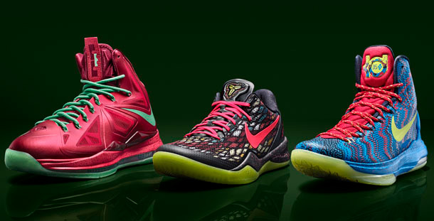 Nike Basketball – ‘Christmas 2012’ Pack
