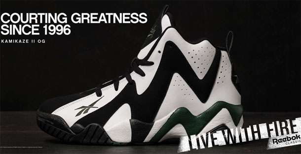 Reebok Kamikaze II – ‘Supersonics’
