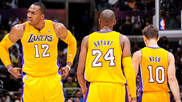 Watch: Amazing Nash-Kobe-Howard Combo Play