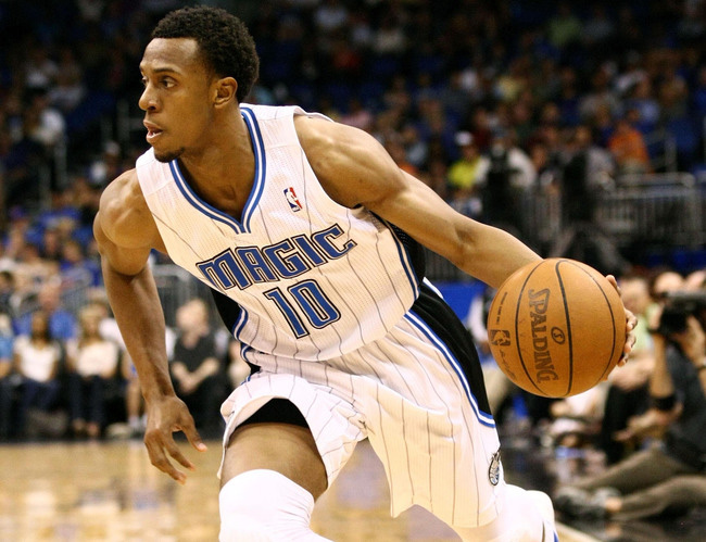 Ish Smith Jumps Right Over John Wall Then Gets Block (GIF)