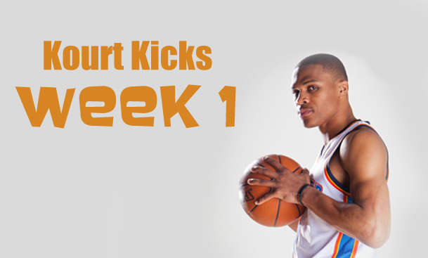 10 Best NBA Kourt Kicks of 2013 – WEEK 1