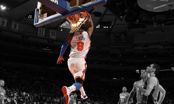 Watch: J.R. Smith Reverse Alley-oop from Pablo Prigioni Against Spurs