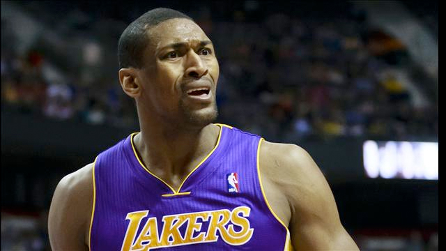 Watch: Metta World Peace Throws Another Punch in Detroit at the Palace