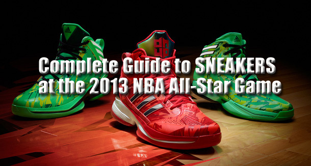 Complete Sneaker Guide To The 2013 NBA All-Star Game
