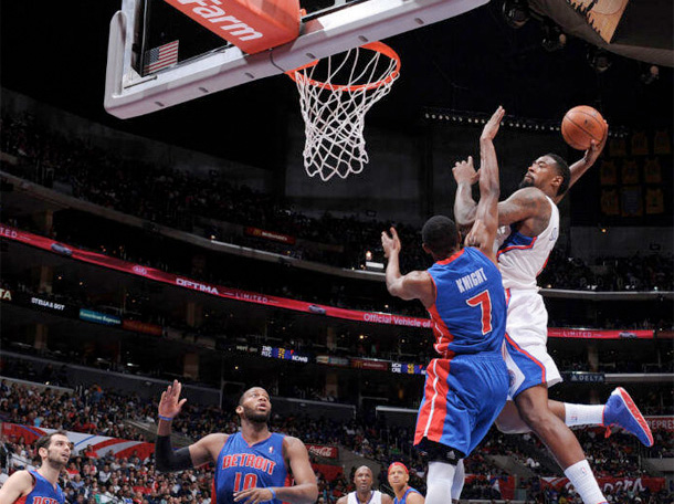DeAndre Jordan Posterizes Brandon Knight In Under Armour Spine Bionic PE