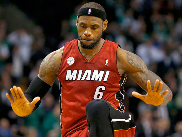 Watch: Lebron Hits Game Tying Three; Stares at Cleveland Crowd