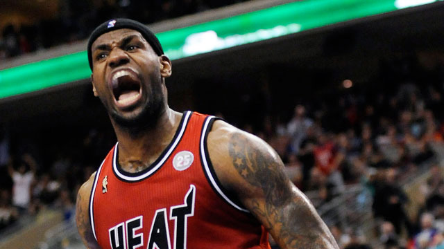 Height of Lebron’s Hand at Apex of Alley-oop (Insane)