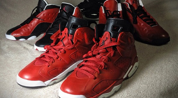 Mache Customs Paints Air Jordans For Nate Robinson