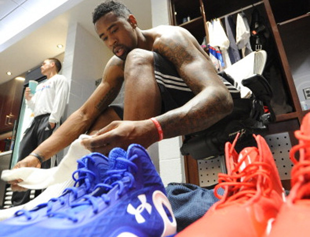 DeAndre Jordan Debuts Under Armour Spine Predator During NBA Playoffs