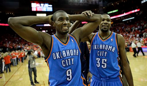 Serge Ibaka Misses Easy Putback As Thunder Lose By Basket (Video)