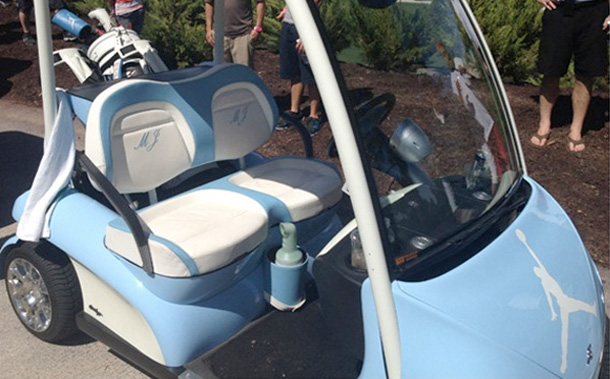 Michael Jordan’s Tricked Out Golf Cart (PHOTOS)