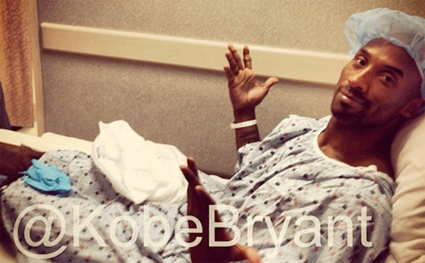 Pics From Kobe Bryant’s Achilles Surgery