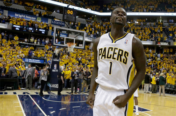Watch: Lance Stephenson Hits High Arching Shot to Beat 3rd Quarter Buzzer