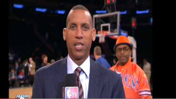 Spike Lee Photobomb’s Reggie Miller on 18th Anniversary of the ‘8 Points’ At Garden