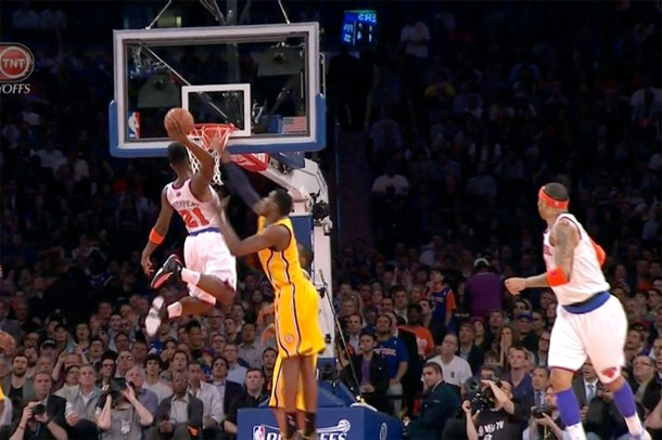 Watch: Iman Shumpert Put-back Dunk Will Get You Off Your Feet