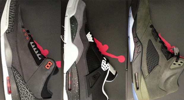SNEAK-A-PEEK: Air Jordan III (3), Air Jordan IV (4), & Air Jordan V (5) From The Upcoming Jordan ‘FEAR’ Pack