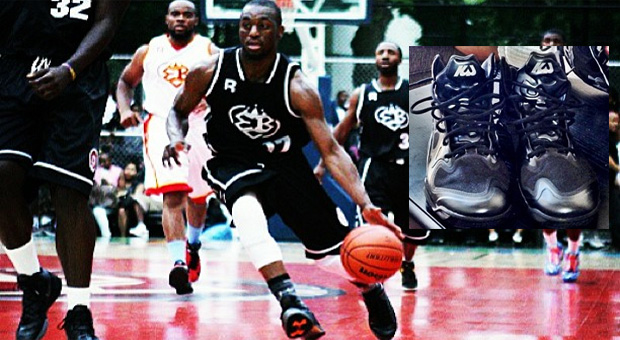 Kemba Walker Brings The Under Armour Spawn Anatomix Out Before Release At Summer League Games In NYC