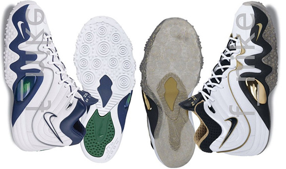 Two Nike Zoom Uptempo V Premium Colorways Releasing In Spring 2014