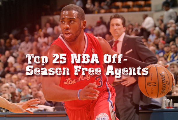 Top 25 NBA Off-Season Free Agents (2013)