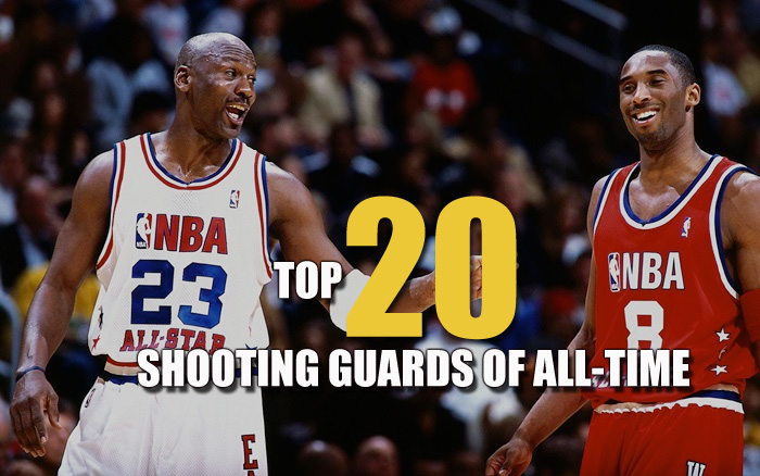 Top 20 NBA Shooting Guards of All Time