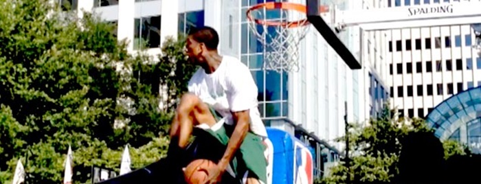 Watch: BallUp Newcomer G-Smith With “Dunk of the Summer”