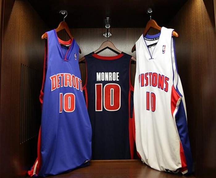 Greg Monroe Unveils New “Motor City” Pistons Jerseys On Instagram