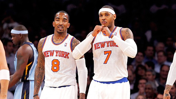 J.R. Smith Thinks Carmelo Anthony Will Stay With Knicks