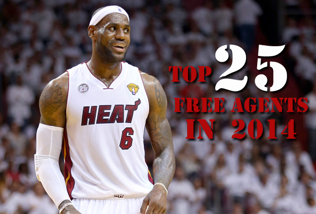 Top 25 NBA Free Agents in Summer of 2014