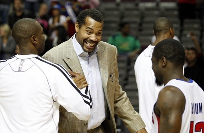 Watch: Coach Sheed and Tony Mitchell Dunk Contest At Pistons Practice