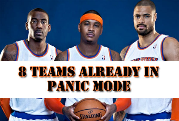 8 NBA Teams That Should Be In Panic Mode