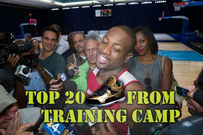 Top 20 Sneakers From 2013 NBA Training Camp
