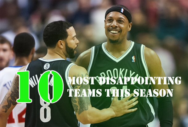 10 Most Dissappointing NBA Teams At Midseason
