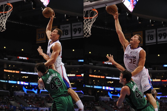 Watch: Blake Griffin Baptizes Kris Humphries