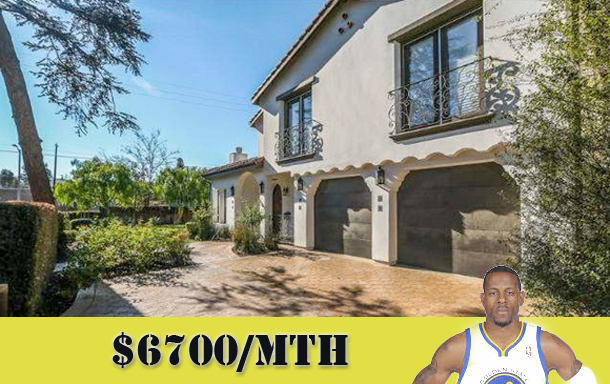 LOOK: Andre Iguodala’s Cali Mansion Renting For $6,700 A Month