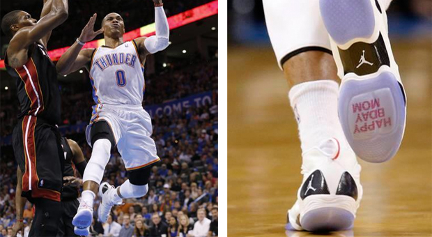 Russell Westbrook Wears Air Jordan XX8 SE Honoring His Mom’s Birthday In Return Game