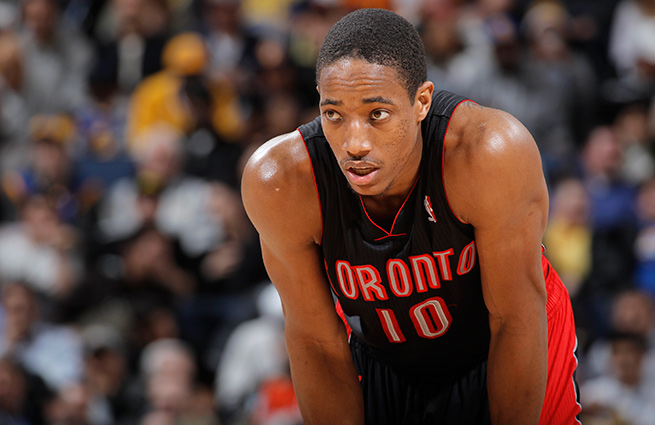 Watch: DeMar DeRozan’s Big Left-Hander On Nets Hypes Crowd in Toronto