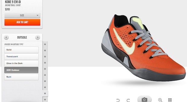 Nike Kobe 9 Low EM Available For Customization On Nike iD