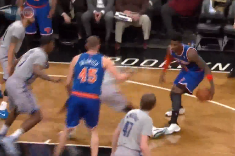 Watch: Iman Shumpert Drops Paul Pierce With Crossover
