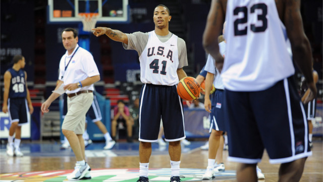 Watch: Derrick Rose Shows Off Vertical at Team USA Camp
