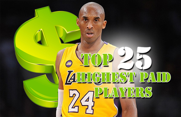 Top 25 Highest Paid NBA Players For 2014-15