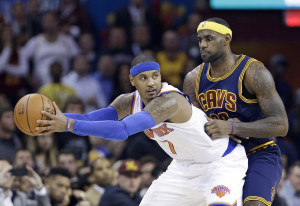 Carmelo Anthony, LeBron James