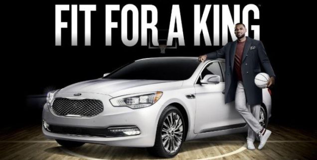 Lebron James’ Posts Teaser to ‘King James Edition’ of Kia K900