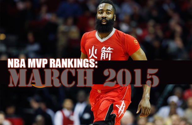 NBA MVP Rankings – March 2015