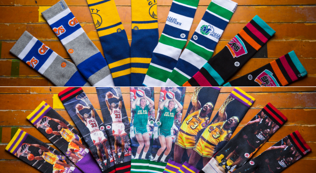 Stance Adds New NBA Legends and Hardwood Classics Socks