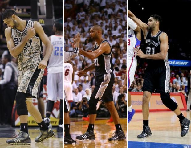 Tim Duncan - Does NBA Players Wearing Older Sneaker Models Matter